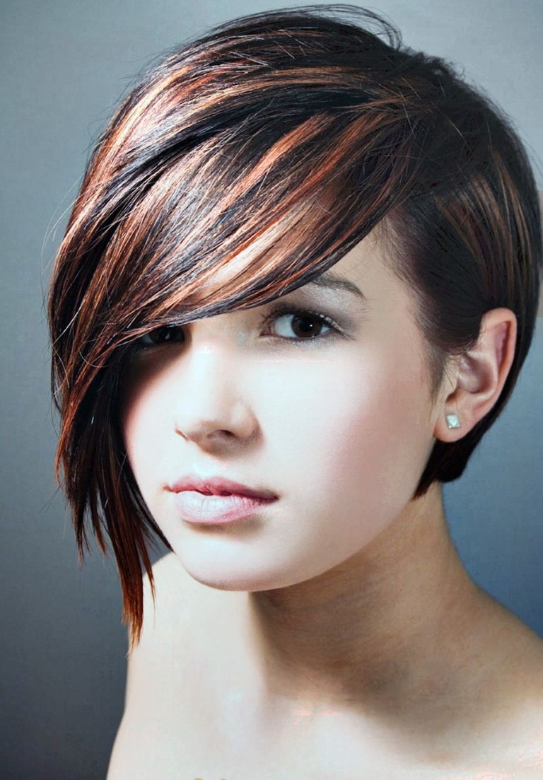 19 short Hair With Long Bangs Hairstyles Tips To Look Impressive 