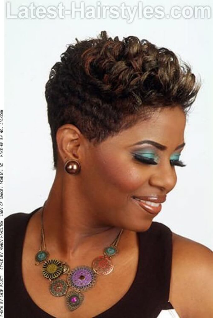 24 Most Suitable Short Hairstyles For Older Black Women Hairstyles For Women 