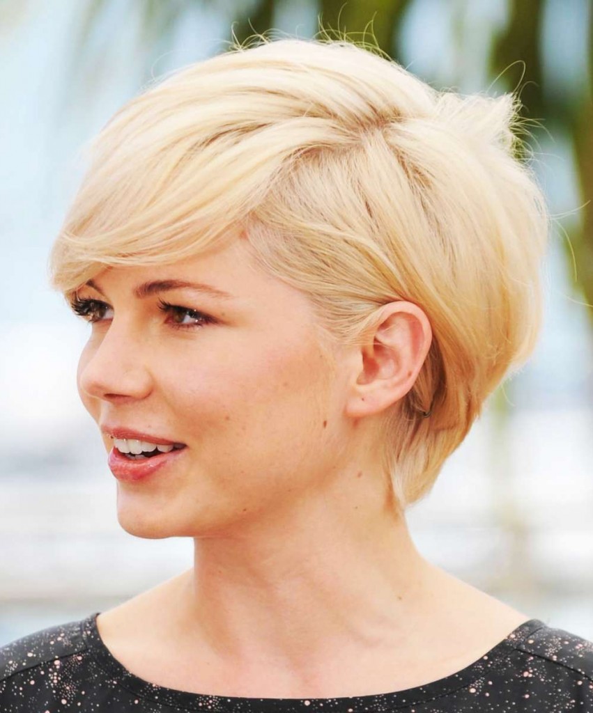 34 Best short hairstyles for round face female 