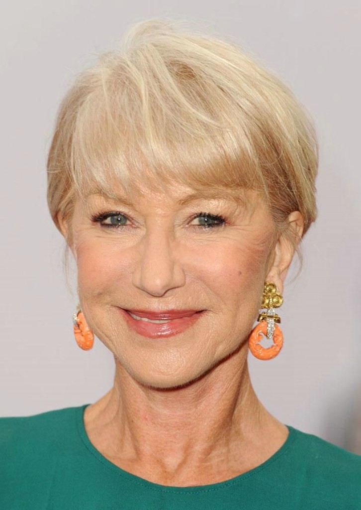 11 Best Hairstyles for women over 50 and 40 years women with bangs ...