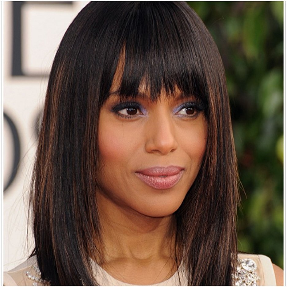 15 Best hairstyles for long hair with bangs