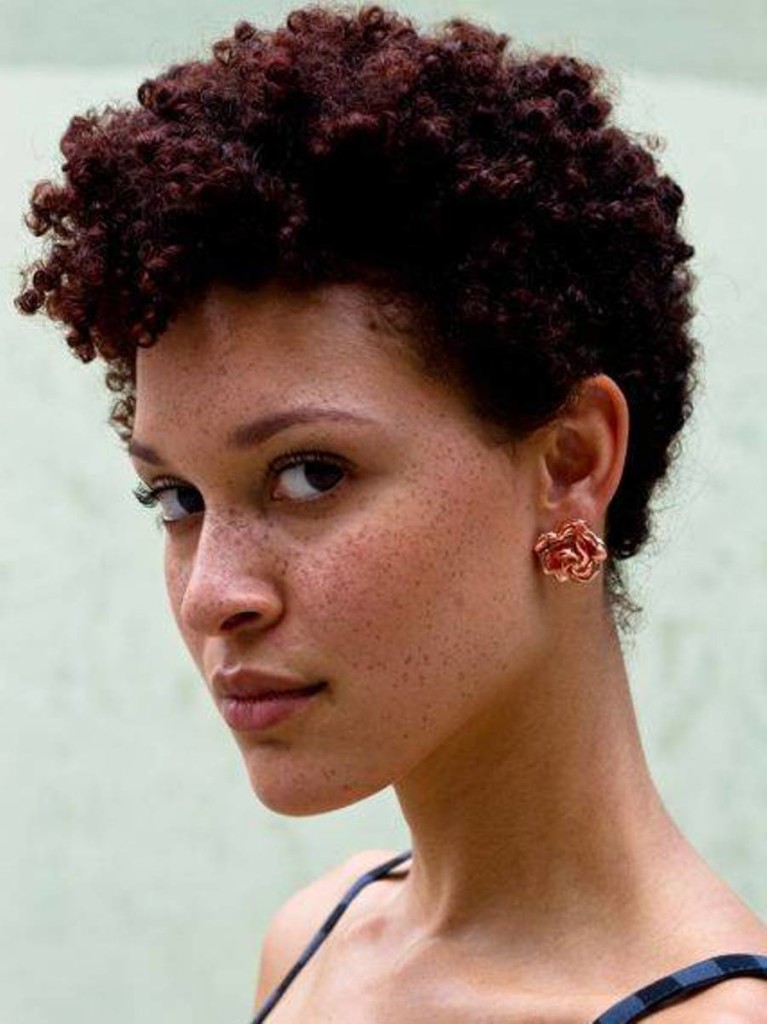 17 Look Stunning With Your Short Natural Curly Black Hairstyle