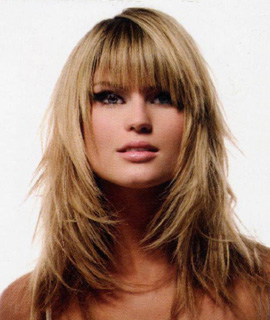 10 Hairstyles with Bangs for thin hair will now make you look Gorgeous