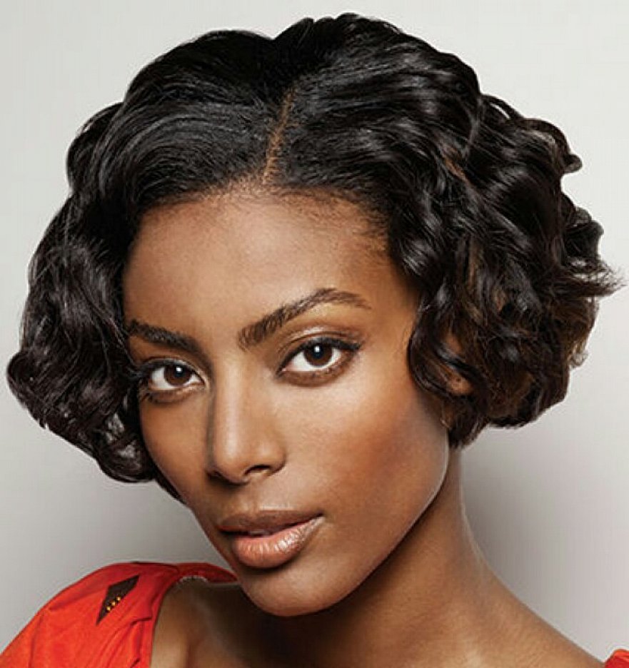 Short Hairstyles With Weave 2015