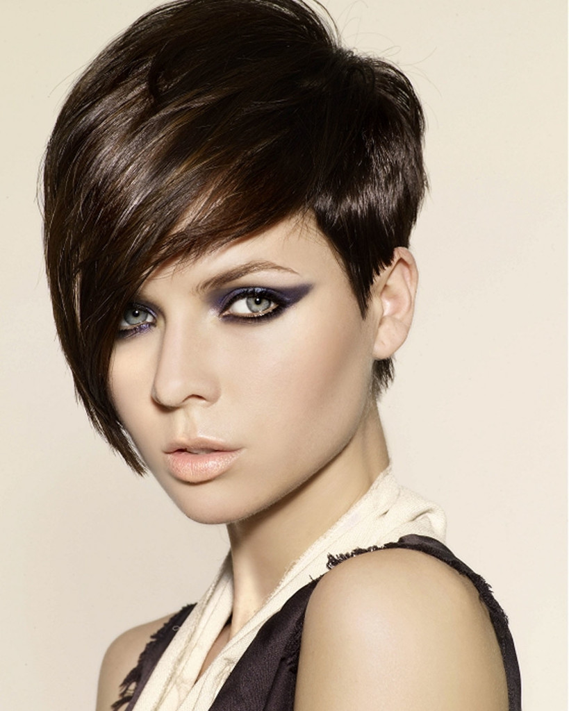 short hairstyles with bangs - 15