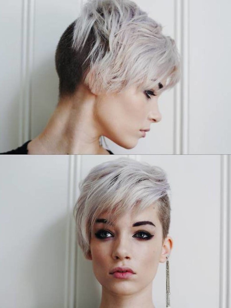 Shaved Sides Womens Hairstyles