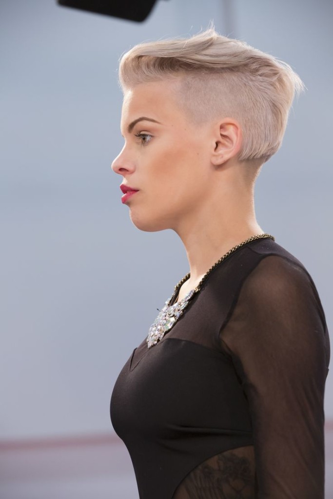 Shaved Sides Hairstyles Women