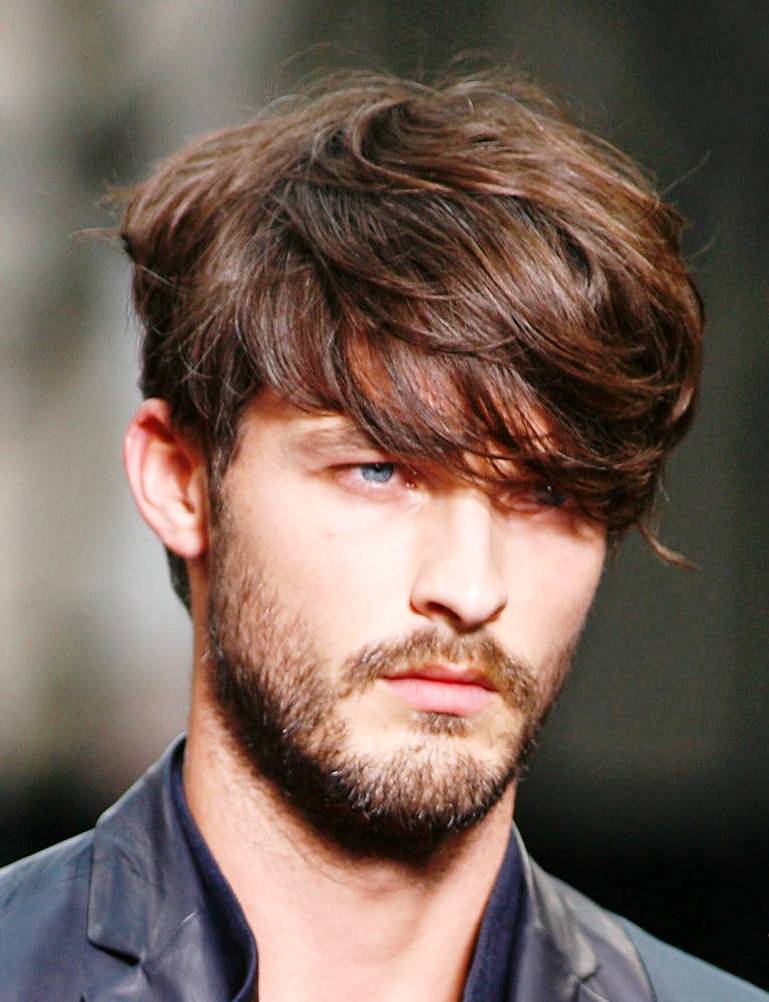 medium hairstyles men