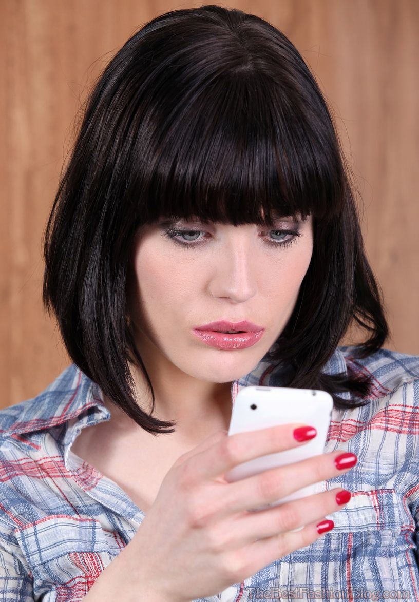 14 Great Ideas On A Line Hairstyles With Bangs – HairStyles for Women