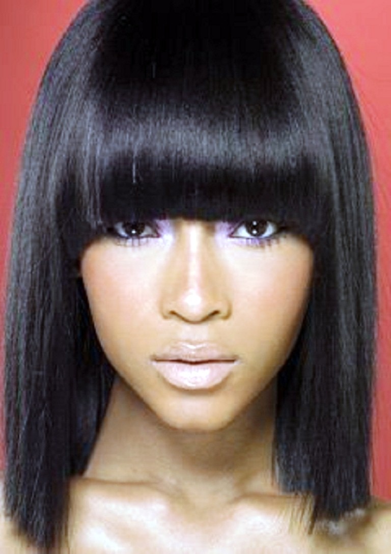 Top 9 Fascinating Black Hairstyles With Chinese Bangs