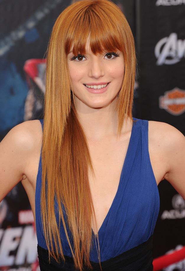 celebrity hairstyles with bangs - 13