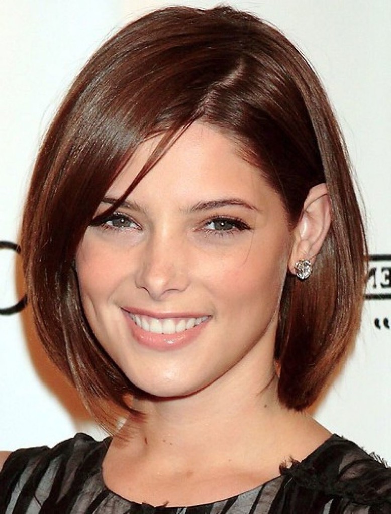 chin length hairstyles with bangs - 11