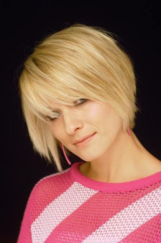 hairstyles for square faces and thin hair photo - 11