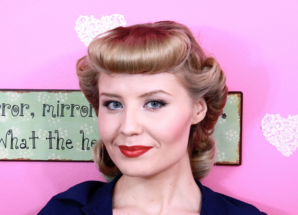 18 Best Easy To Make Pin Up Hairstyles With Bangs That Scream Out Loud