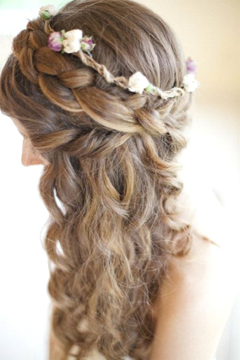 Elegant Updo Prom Hairstyle for Thin Hair