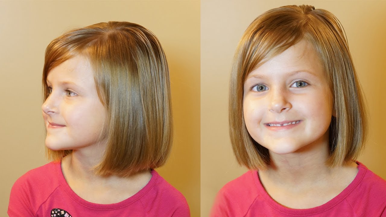 Как подстричь девочку с короткими волосами