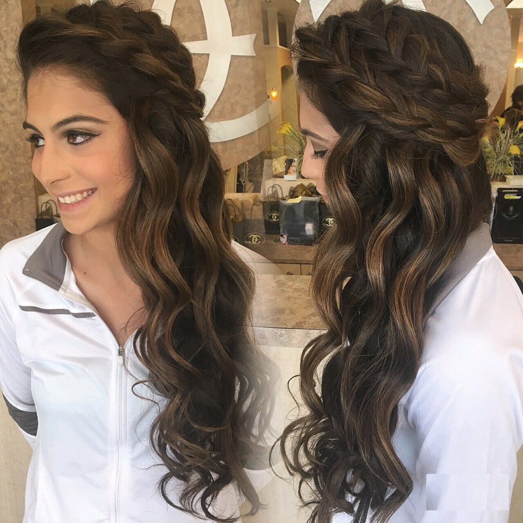 Prom hairstyles - 35 methods to complete your look