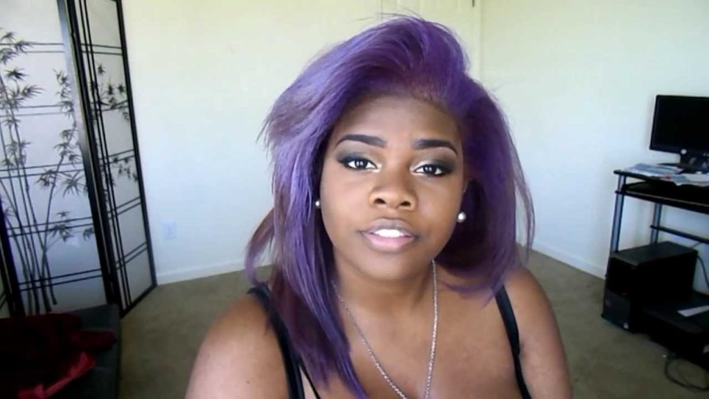 Purple hair for women - 35 excessively radical touches