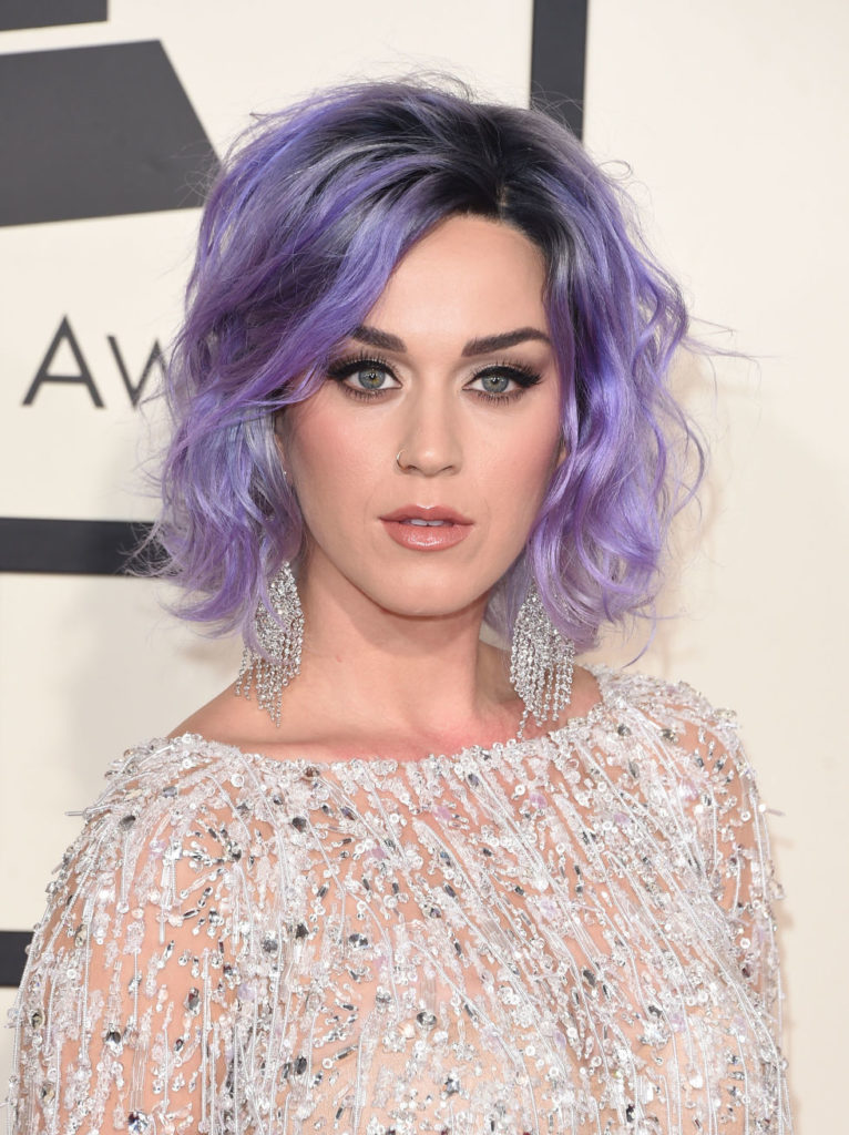 Purple hair for women - 35 excessively radical touches