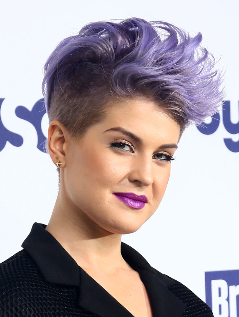 Purple hair for women - 35 excessively radical touches