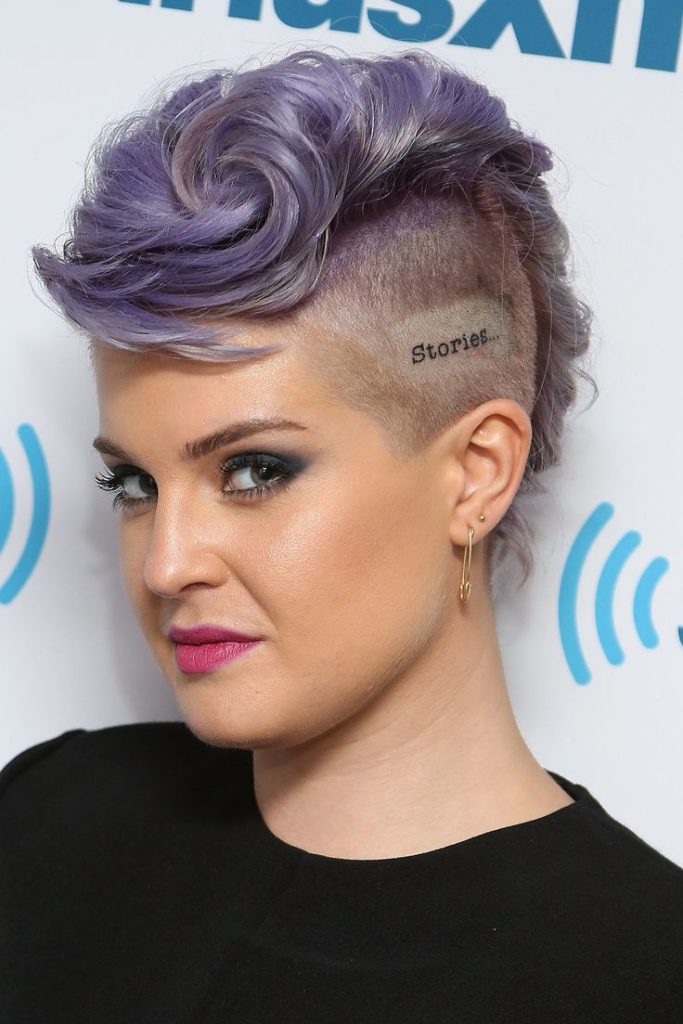 Purple hair for women - 35 excessively radical touches