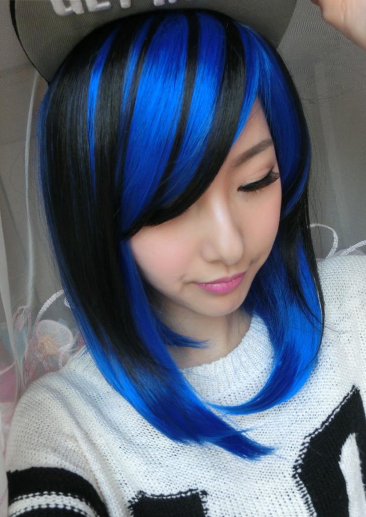 Win Your Hairs Adorning Stares By Coloring Them Blue
