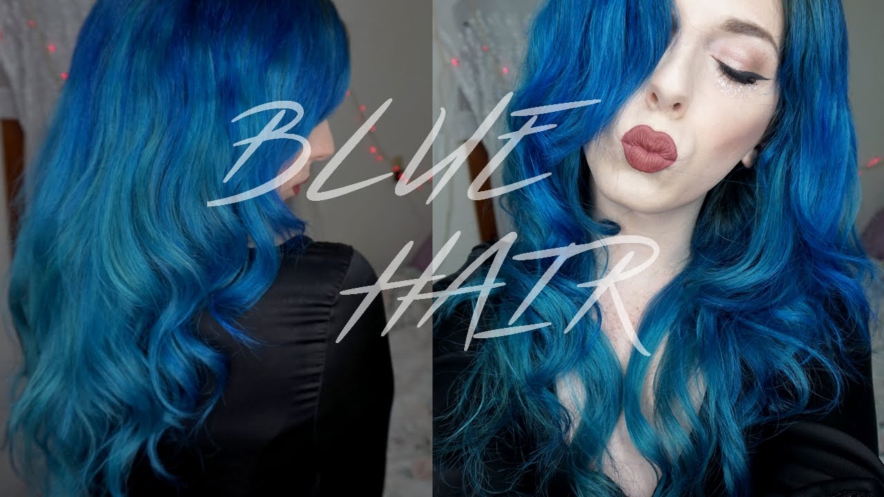 Win Your Hairs Adorning Stares By Coloring Them Blue