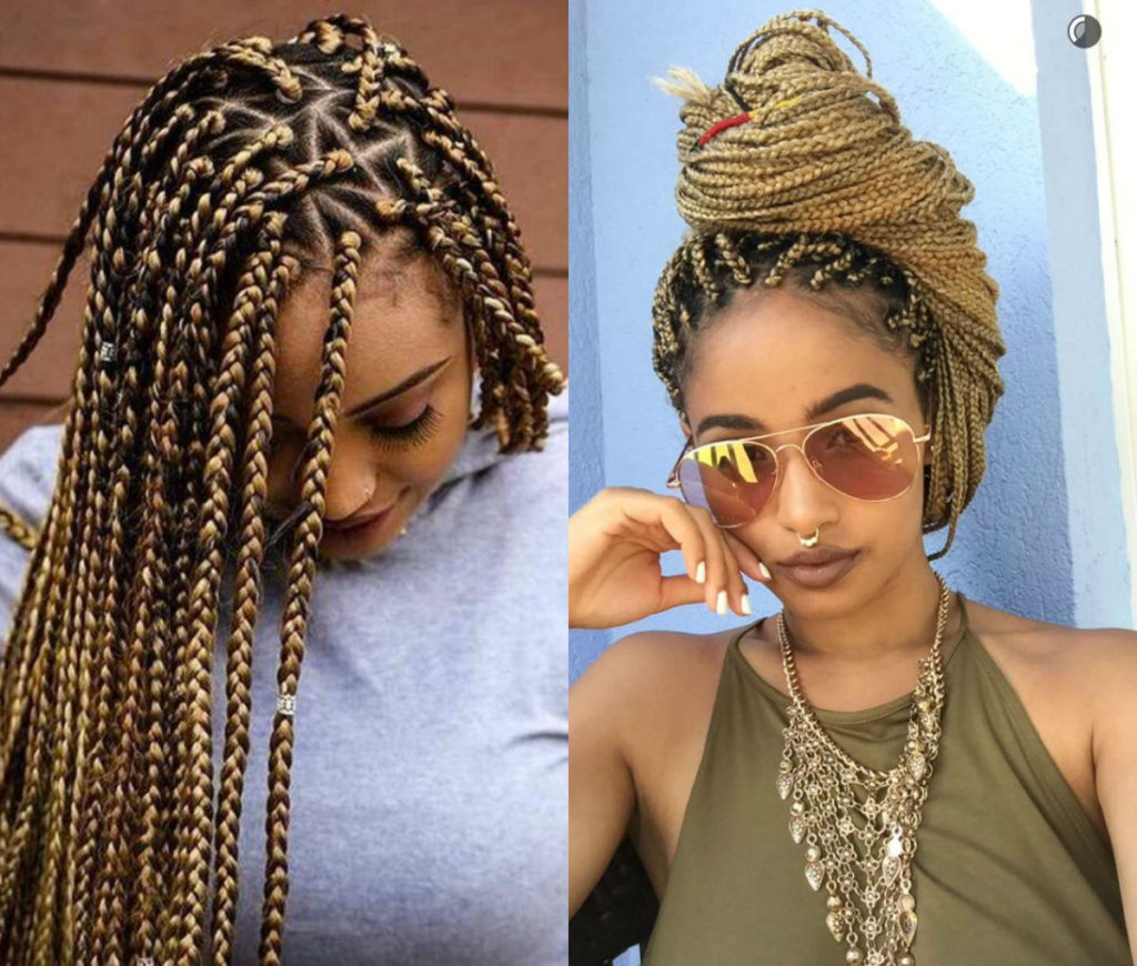 Jumbo box braids – Amazing Long Term Protective Style – HairStyles for ...