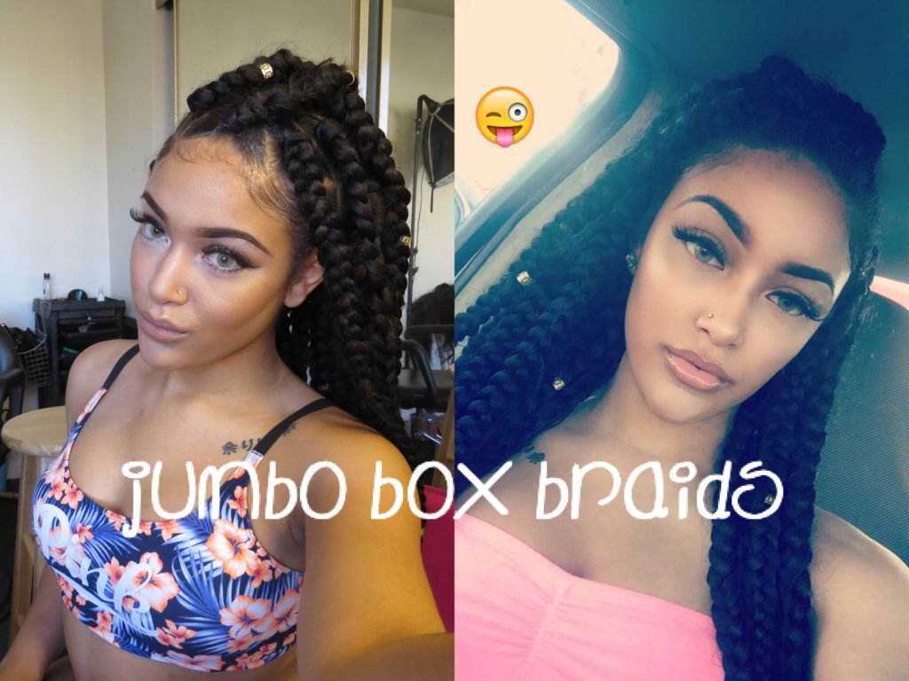 Jumbo box braids - Amazing Long Term Protective Style