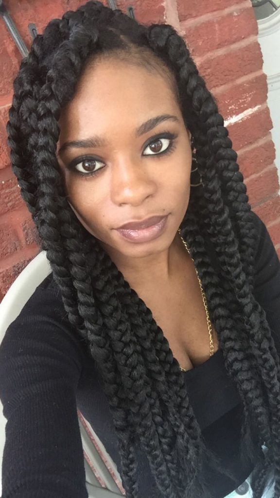 Jumbo box braids - Amazing Long Term Protective Style