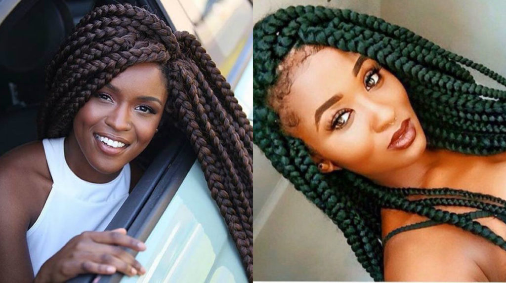 Jumbo box braids - Amazing Long Term Protective Style