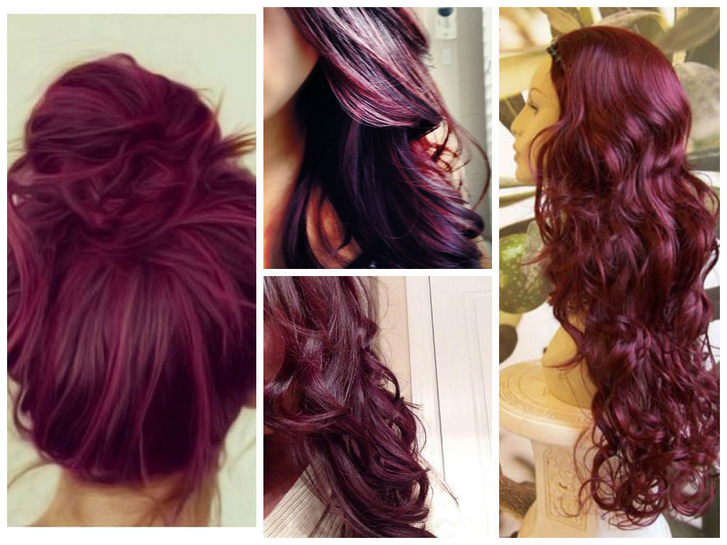 TOP 20 transformations with Maroon hair color