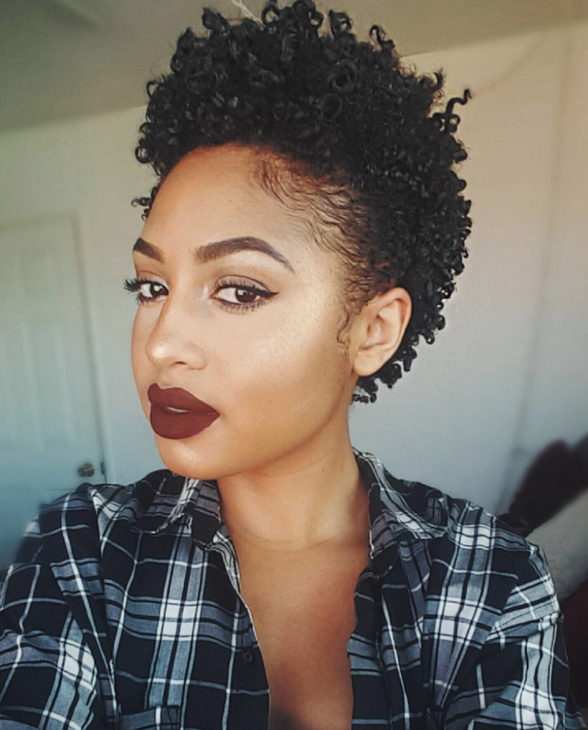 Short Hairstyles Natural Black Hair