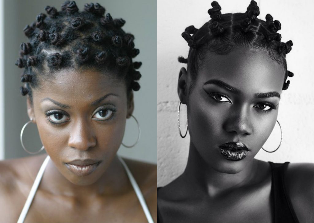 Bantu knots - 24 efficient ways to tame your curly hair to soft waves