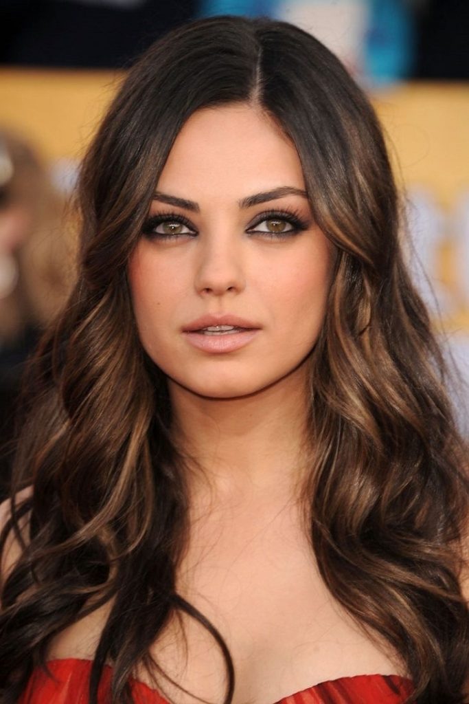 27 Highlights For Dark Brown Hair