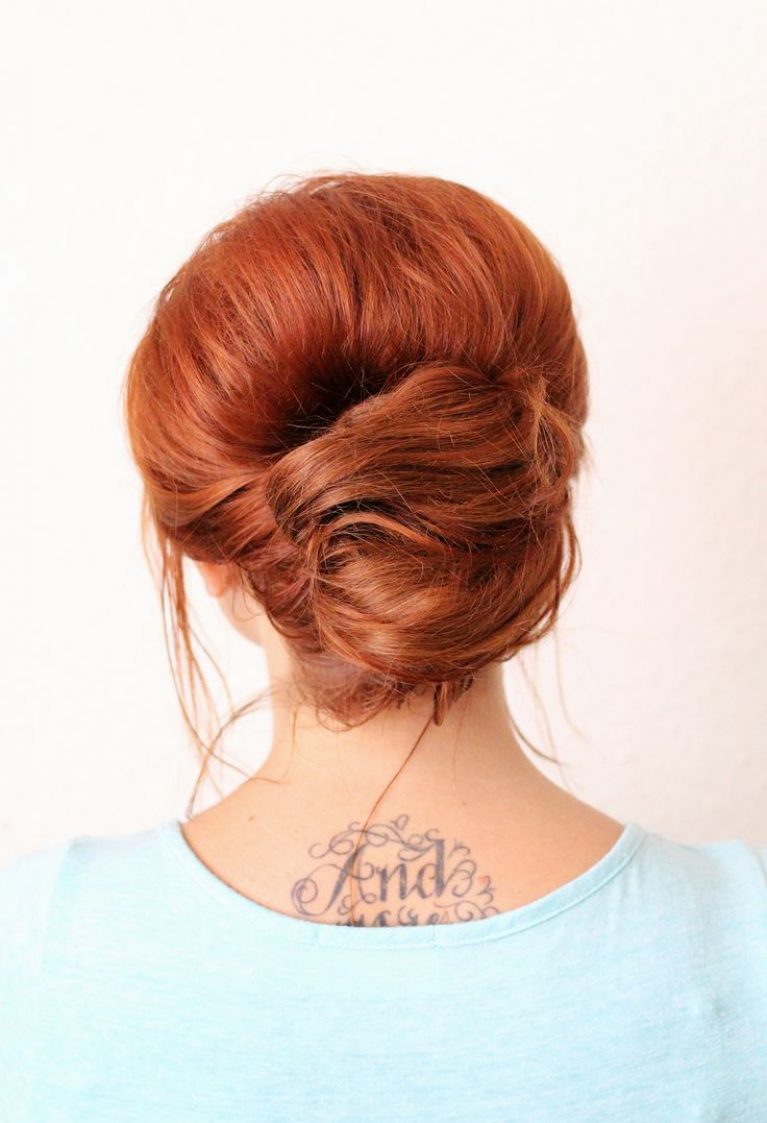 24 Reasons Why You Should Prefer French Twist Updos Hairstyles For Women