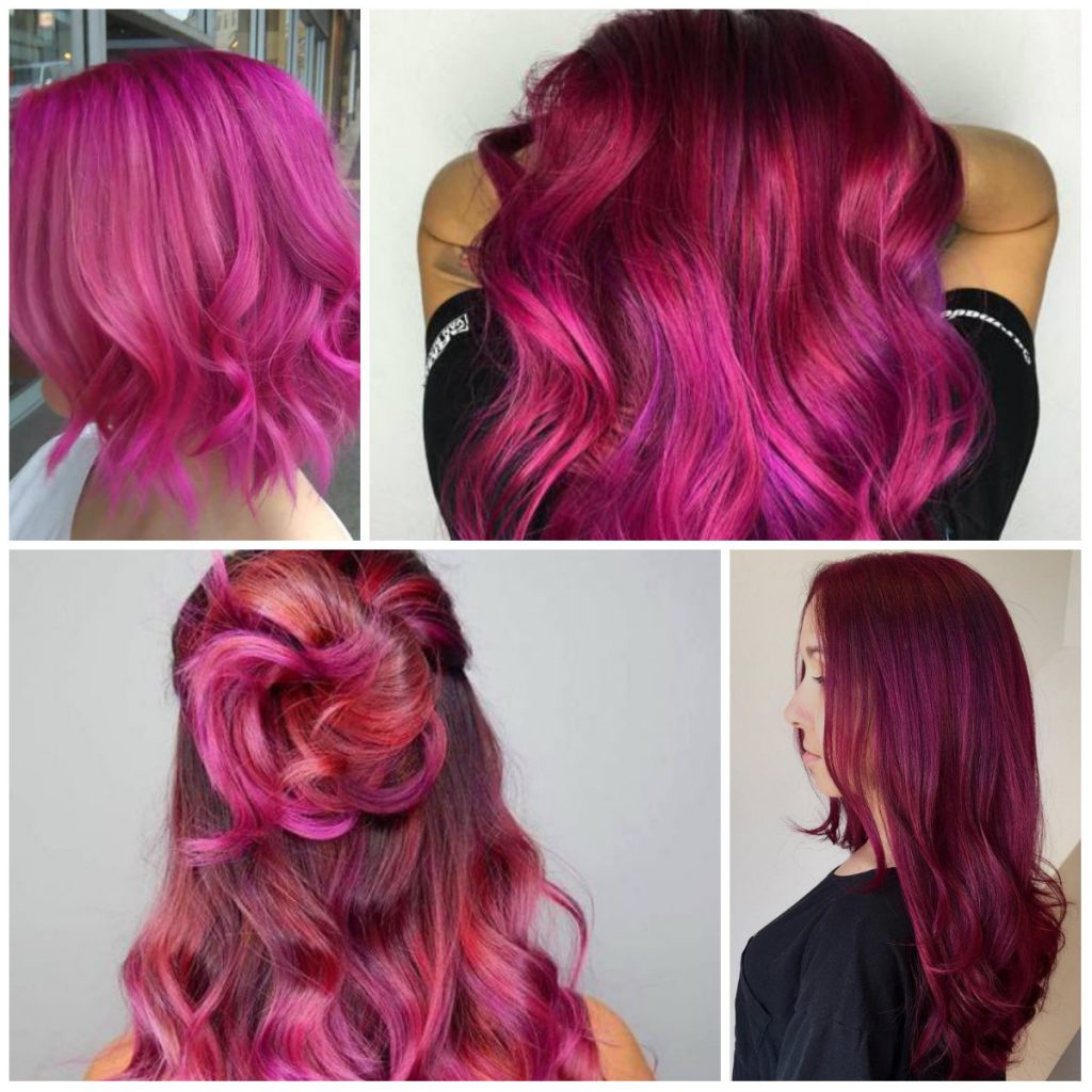 23 Ideas for trendy Magenta hair color