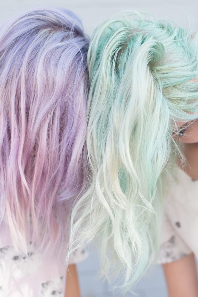 Pastel hair - The Newest Hair Trend