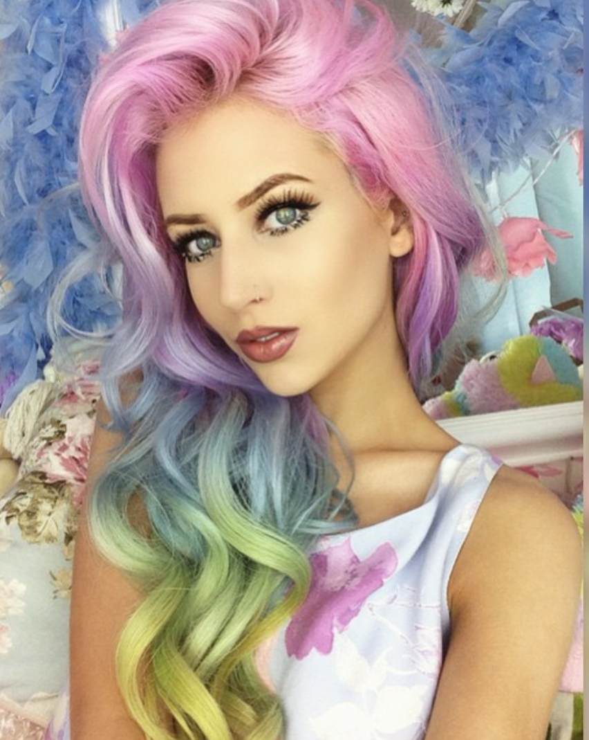 Pastel hair – The Newest Hair Trend