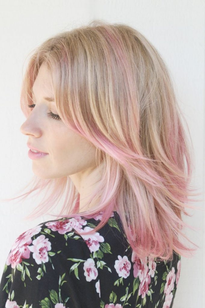 Expert look on Pink hair