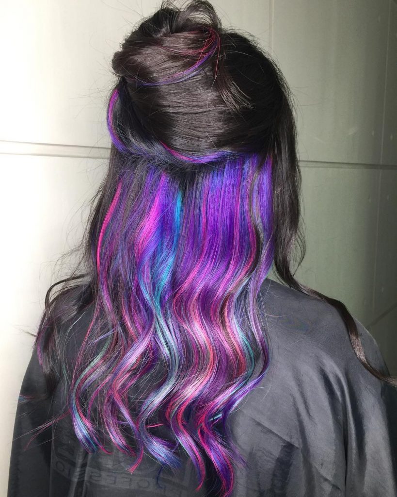 Rainbow hair - be like a rainbow! 28 reasons to live in color!