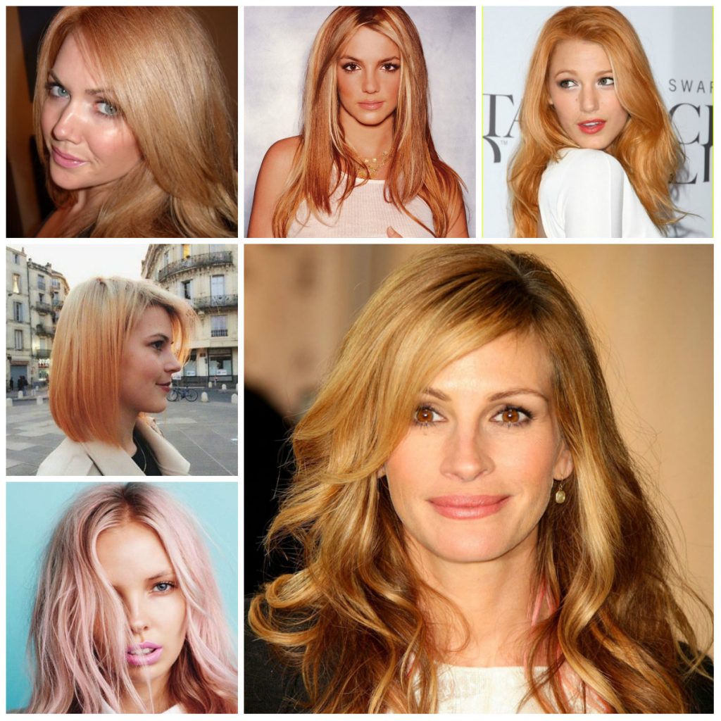 Make way for Strawberry blonde ombre hair