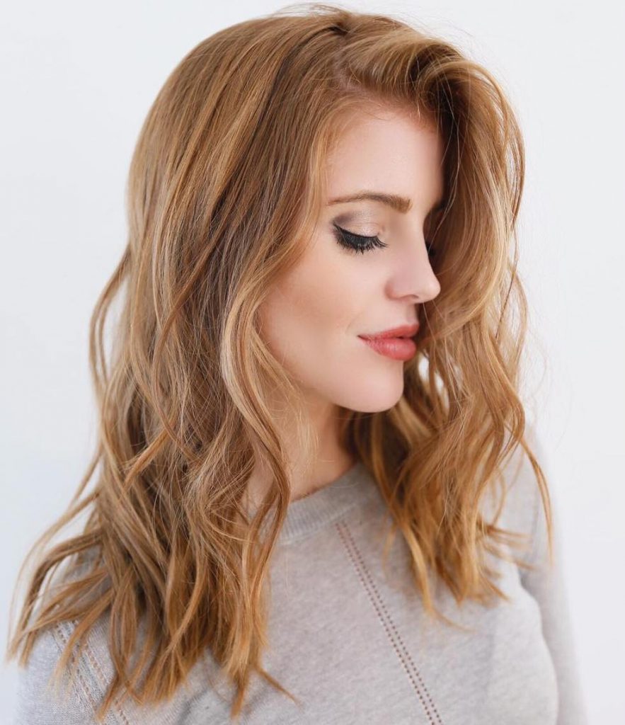 Make way for Strawberry blonde ombre hair