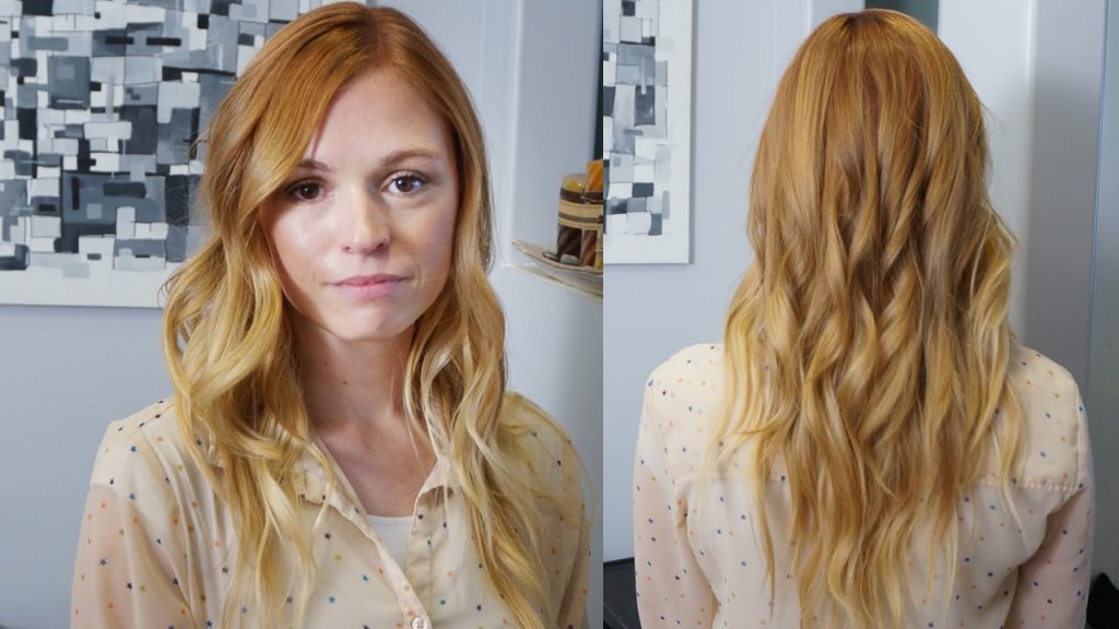 Make way for Strawberry blonde ombre hair