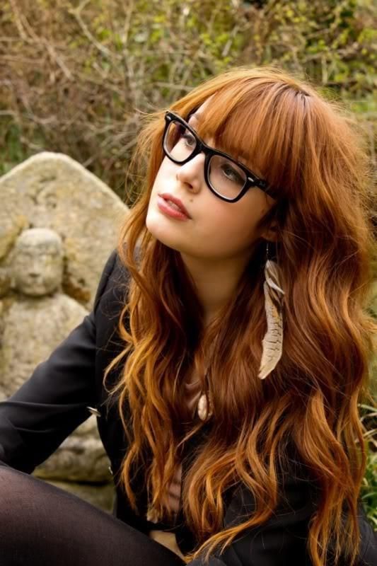 Top 30 HairStyles with Bangs and Glasses, the perfect combination