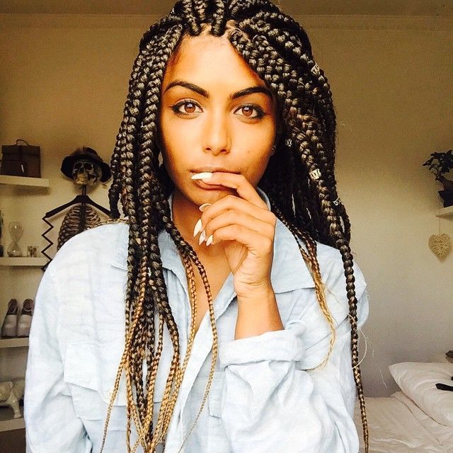 Jumbo box braids - Amazing Long Term Protective Style