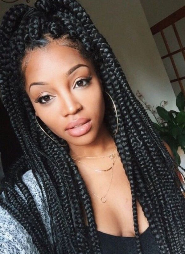 Jumbo box braids – Amazing Long Term Protective Style – HairStyles for ...