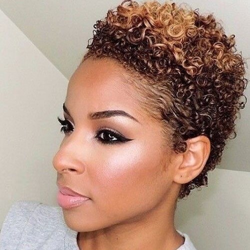 23 Nice Short Curly Hairstyles For Black Women HairStyles For Women