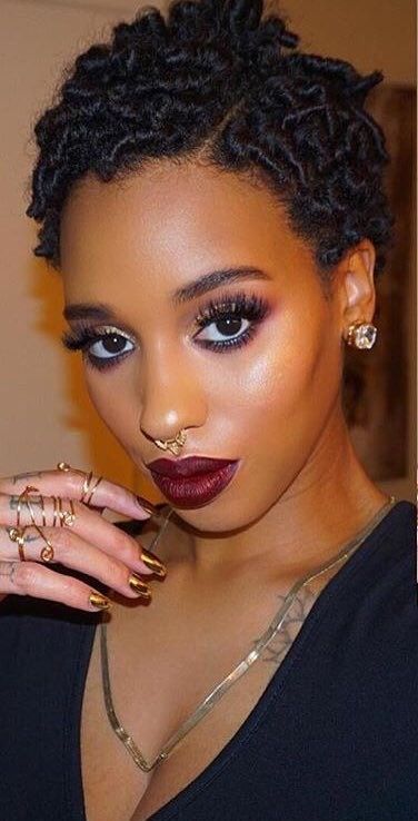 short natural hair twist styles