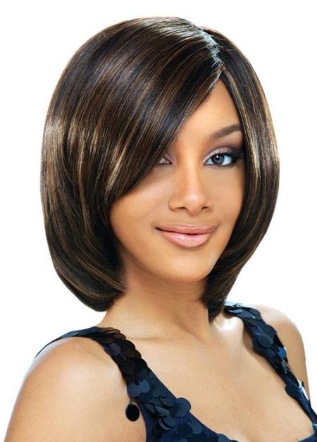 african american short hairstyles with bangs photo - 7